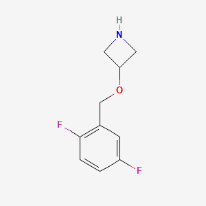 3-[(2,5-Difluorophenyl)methoxy]azetidine