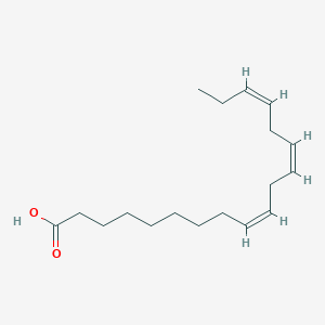 molecular formula C18H29O2- B140111 Linolenic acid CAS No. 463-40-1