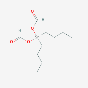 molecular formula C10H20O4Sn B14011115 Dibutyl(diformyloxy)stannane CAS No. 7392-96-3