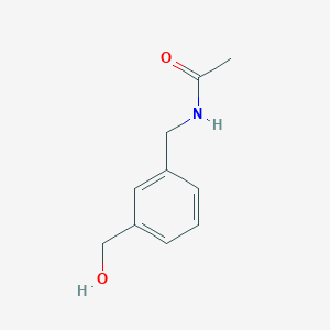 molecular formula C10H13NO2 B1401118 N-(3-(hydroxymethyl)benzyl)acetamide CAS No. 1300730-19-1