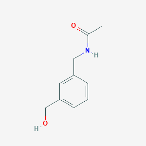 N-(3-(hydroxymethyl)benzyl)acetamide