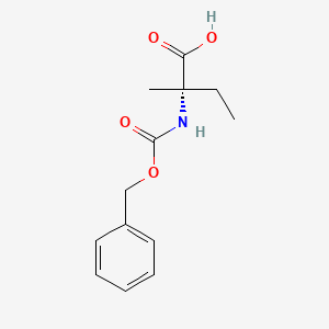 molecular formula C13H17NO4 B14011300 N-Cbz-L-isovaline 
