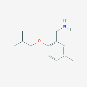 2-Isobutoxy-5-methylbenzylamine