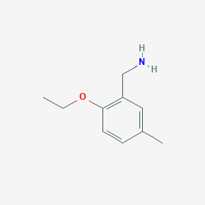 (2-Ethoxy-5-methylphenyl)methanamine