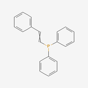 molecular formula C20H17P B14011367 Diphenyl(2-phenylethenyl)phosphane 