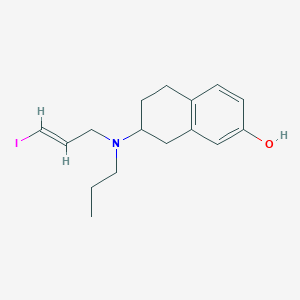 molecular formula C16H22INO B140114 7-hydroxy-PIPAT CAS No. 148258-46-2