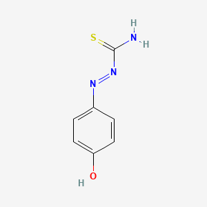 molecular formula C7H7N3OS B14011413 (4-Hydroxyphenyl)iminothiourea CAS No. 67381-65-1