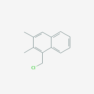 molecular formula C13H13Cl B14011445 1-(Chloromethyl)-2,3-dimethylnaphthalene CAS No. 7476-00-8