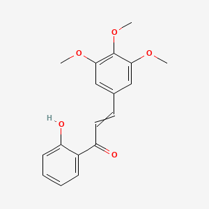 molecular formula C18H18O5 B14011558 2'-Hydroxy 3,4,5-trimethoxychalcone 