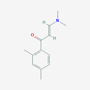 molecular formula C13H17NO B1401173 (E)-2',4'-Dimethyl-beta-(dimethylamino)acrylophenone CAS No. 1314412-07-1