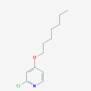 2-Chloro-4-(heptyloxy)pyridine