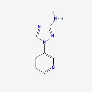 1-(pyridin-3-yl)-1H-1,2,4-triazol-3-amine