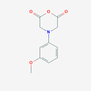 4-(3-Methoxyphenyl)morpholine-2,6-dione