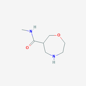 N-methyl-1,4-oxazepane-6-carboxamide