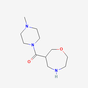 (4-Methylpiperazin-1-yl)(1,4-oxazepan-6-yl)methanone