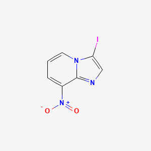 3-Iodo-8-nitroimidazo[1,2-a]pyridine