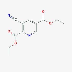 2,5-Diethyl 3-cyanopyridine-2,5-dicarboxylate