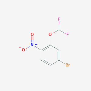 4-Bromo-2-(difluoromethoxy)-1-nitrobenzene