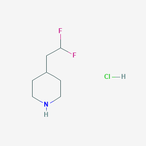 4-(2,2-Difluoroethyl)piperidine hydrochloride