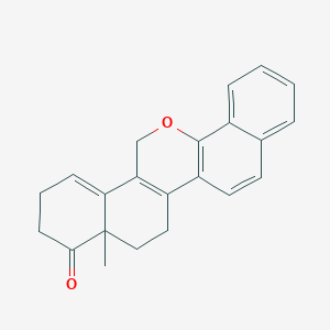 molecular formula C22H20O2 B140127 6-Obhepo CAS No. 135643-39-9