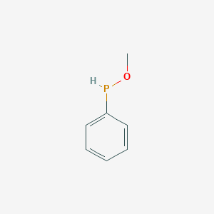 molecular formula C7H9OP B14012709 Methyl phenylphosphinite CAS No. 20472-20-2