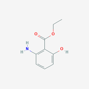 molecular formula C9H11NO3 B1401282 Ethyl 2-amino-6-hydroxybenzoate CAS No. 64241-02-7