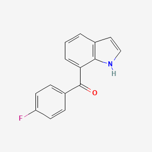 (4-Fluorophenyl)(1H-indol-7-yl)methanone
