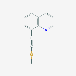 8-((Trimethylsilyl)ethynyl)quinoline