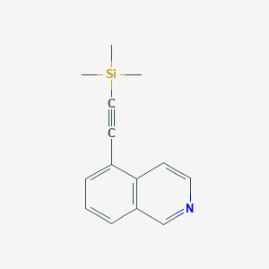 5-((Trimethylsilyl)ethynyl)isoquinoline
