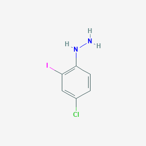 (4-Chloro-2-iodophenyl)hydrazine
