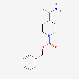 Benzyl 4-(1-aminoethyl)piperidine-1-carboxylate