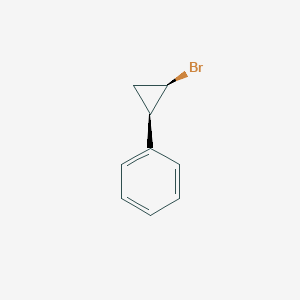 molecular formula C9H9Br B14013080 cis-1-Bromo-2-phenylcyclopropane 