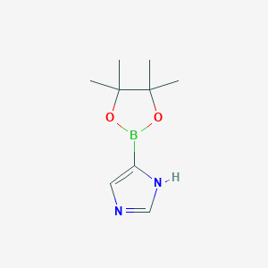 4-(4,4,5,5-Tetramethyl-1,3,2-dioxaborolan-2-YL)-1H-imidazole