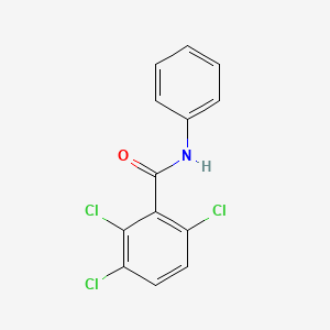 molecular formula C13H8Cl3NO B14013494 2,3,6-Trichloro-n-phenylbenzamide CAS No. 33986-33-3