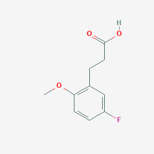3-(5-Fluoro-2-methoxyphenyl)propanoic acid