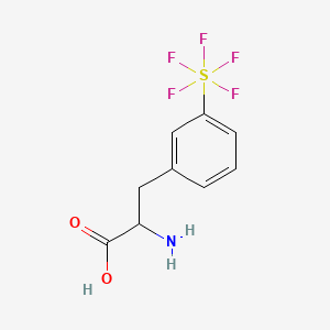 3-(Pentafluorosulfur)-DL-phenylalanine