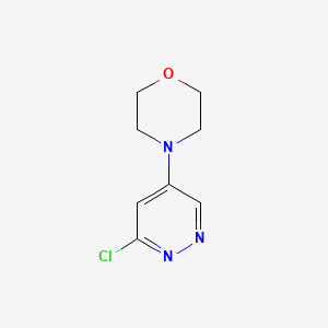 B1401359 4-(6-Chloropyridazin-4-yl)morpholine CAS No. 21131-11-3