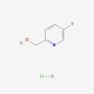 molecular formula C6H7ClFNO B1401393 (5-Fluoropyridin-2-yl)methanol hydrochloride CAS No. 31181-80-3
