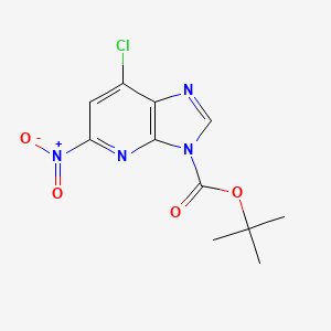 tert-Butyl 7-chloro-5-nitro-3H-imidazo[4,5-b]pyridine-3-carboxylate