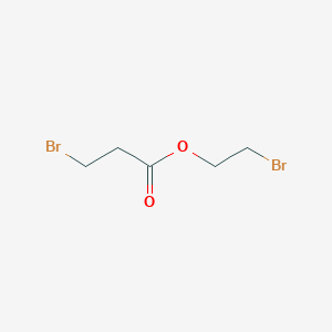 molecular formula C5H8Br2O2 B14014560 2-Bromoethyl 3-bromopropanoate CAS No. 4823-45-4