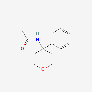 N-(Tetrahydro-4-phenyl-2H-pyran-4-yl)acetamide