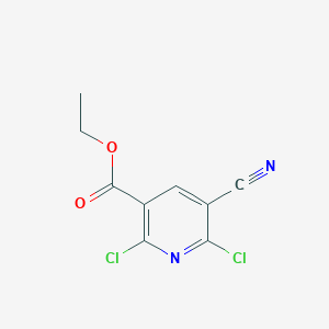 Ethyl 2,6-dichloro-5-cyanopyridine-3-carboxylate