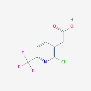 2-(2-Chloro-6-(trifluoromethyl)pyridin-3-yl)acetic acid