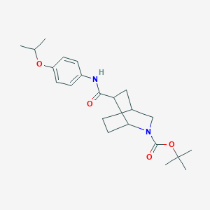 tert-Butyl 6-((4-isopropoxyphenyl)carbamoyl)-2-azabicyclo[2.2.2]octane-2-carboxylate