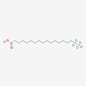 Octadecanoic-17,17,18,18,18-d5 acid