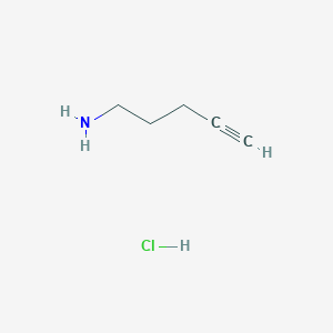 Pent-4-yn-1-amine hydrochloride