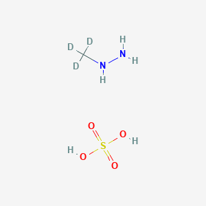 molecular formula CH8N2O4S B140149 Methyl Hydrazine-d3 Sulfate CAS No. 70609-01-7