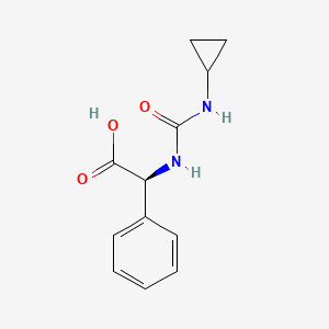 (S)-2-(3-cyclopropylureido)-2-phenylacetic acid