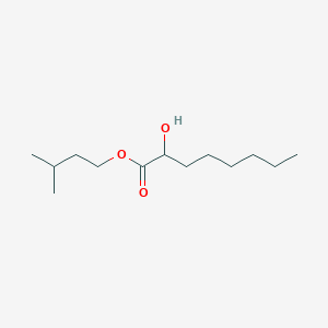 molecular formula C13H26O3 B14015016 3-(4-chloro-3-nitro-phenyl)-N-[(3,5-dibromo-4-hydroxy-phenyl)thiocarbamoyl]prop-2-enamide CAS No. 6946-75-4