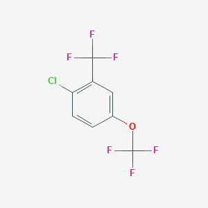 1-Chloro-4-(trifluoromethoxy)-2-(trifluoromethyl)benzene
